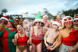 Britain Northern Ireland Christmas Eve Swim