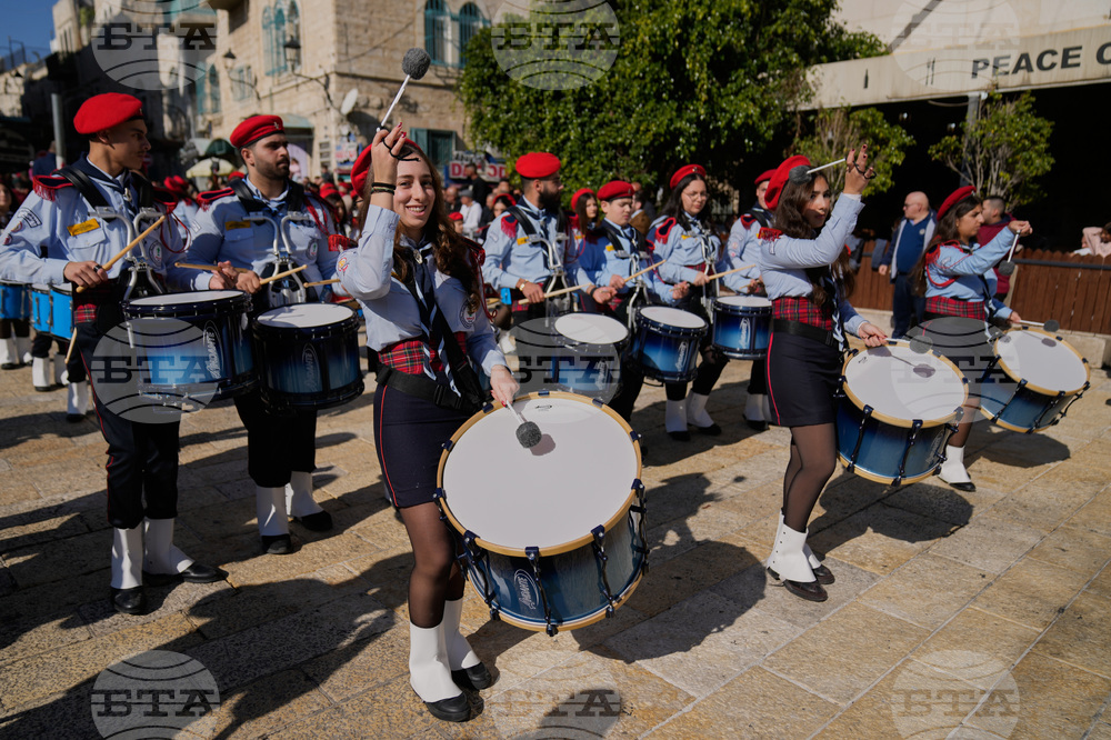 Israel Palestinians Christmas