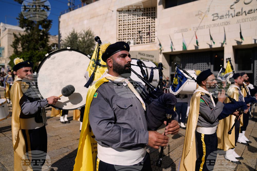 Israel Palestinians Christmas