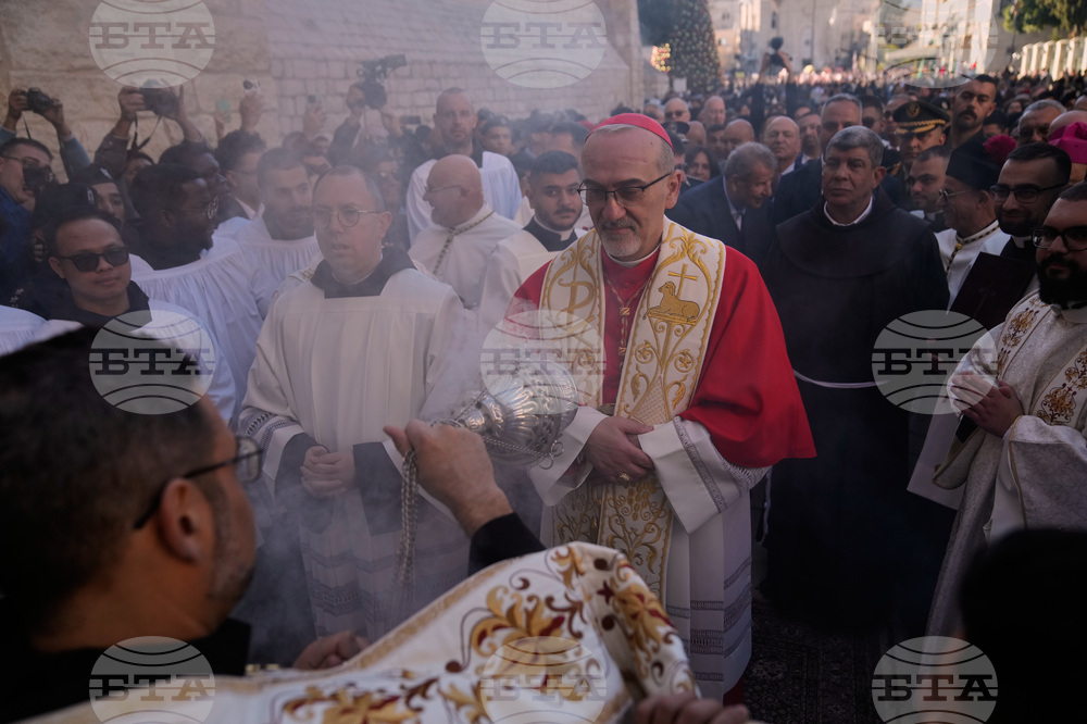 Israel Palestinians Christmas