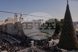 Israel Palestinians Christmas
