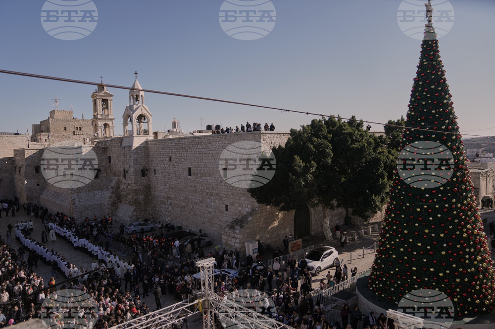 Israel Palestinians Christmas
