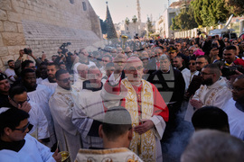APTOPIX Israel Palestinians Christmas