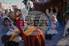 APTOPIX Israel Christmas