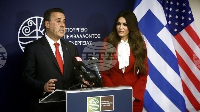 АНА-МПА: Гръцкият министър на енергетиката и американската посланичка подчертаха ролята на Гърция като регионален енергиен хъб