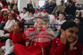 APTOPIX Lebanon Christmas