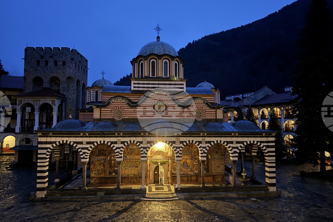 Рилски манастир - Бъдни вечер