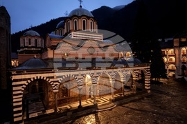 Рилски манастир - Бъдни вечер 2025