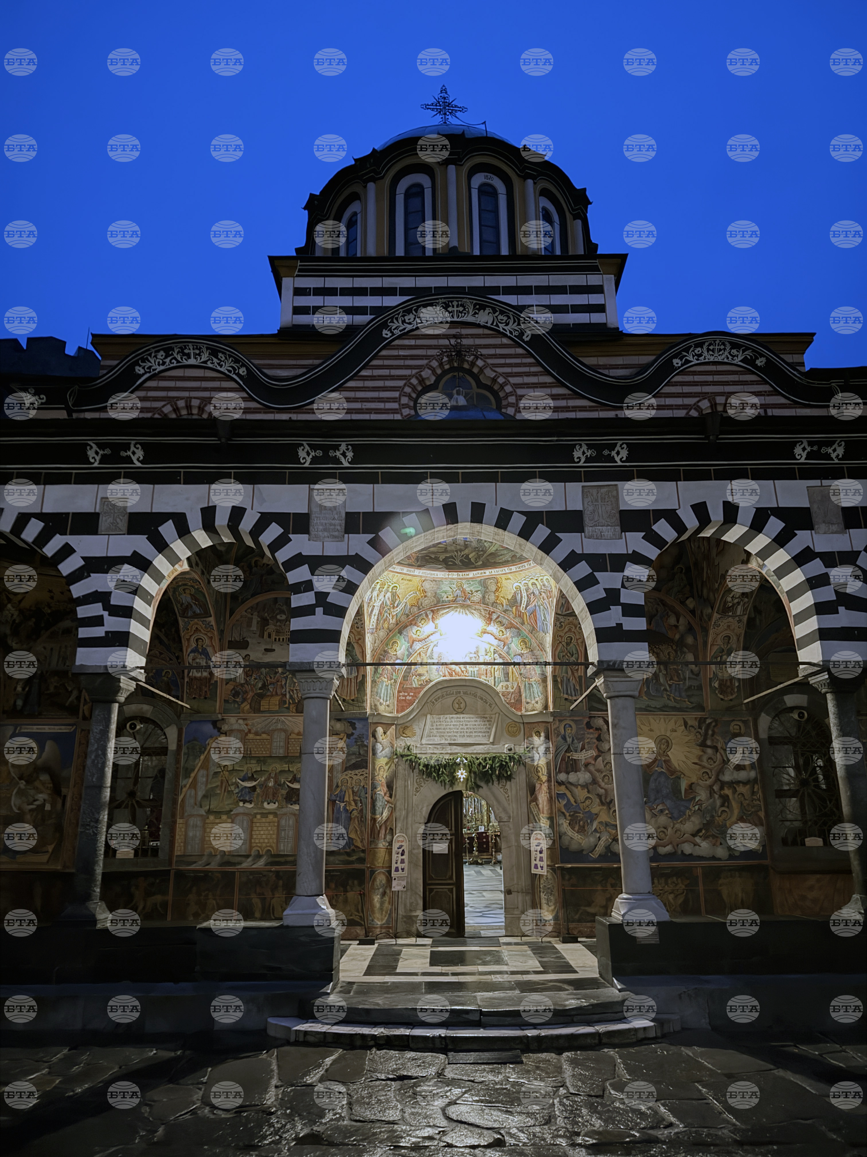 Рилски манастир - Бъдни вечер 2025