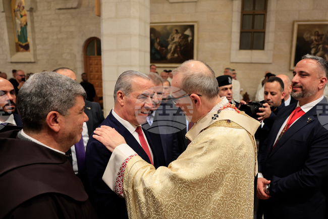 Israel Palestinians Christmas Bethlehem
