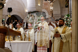 Israel Palestinians Christmas Bethlehem