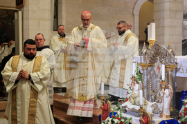 Israel Palestinians Christmas Bethlehem