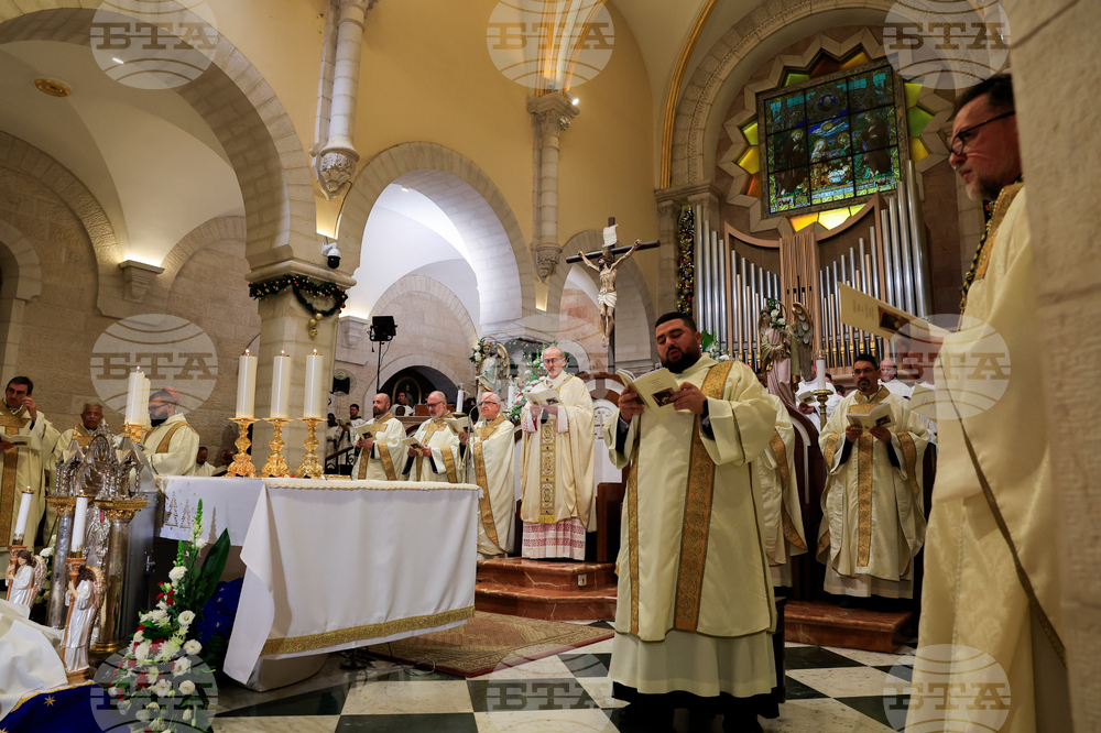 Israel Palestinians Christmas Bethlehem