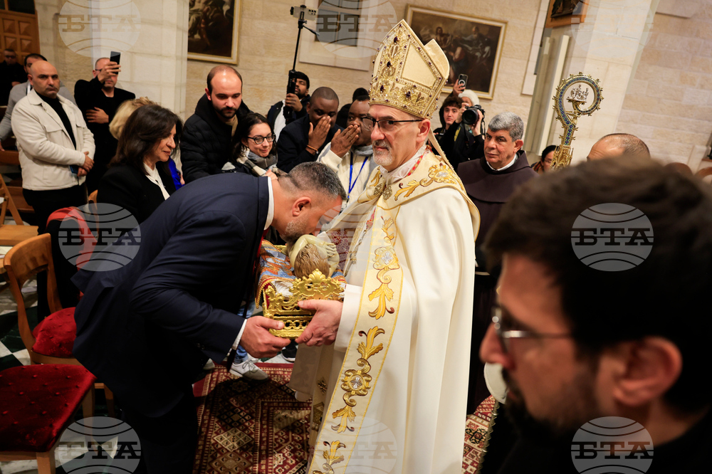Israel Palestinians Christmas Bethlehem