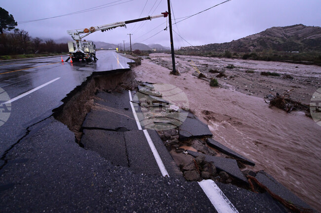 APTOPIX Extreme Weather California