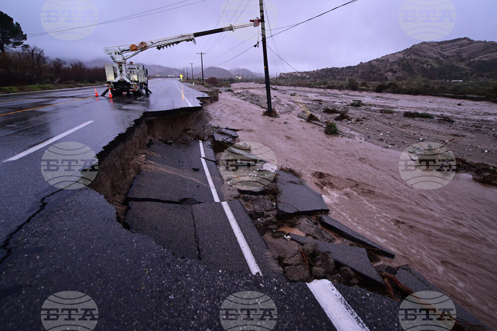 APTOPIX Extreme Weather California