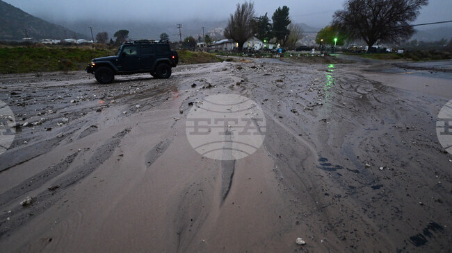 Извънредно положение бе обявено в Лос Анджелис заради коледни наводнения