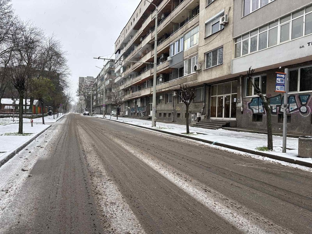  Община Русе: Пътната обстановка в община Русе е спокойна след първия сняг