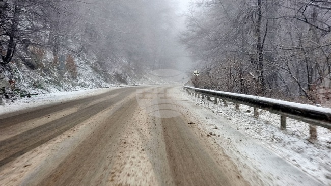 В Монтанско вали сняг, пътищата са проходими при зимни условия