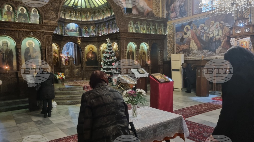 Търговище - храм “св. Йоан Рилски” - Рожденственска служба