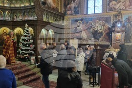 Търговище - храм “св. Йоан Рилски” - Рожденственска служба