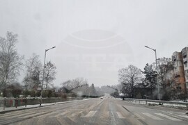 Търговище - снеговалеж - обстановка