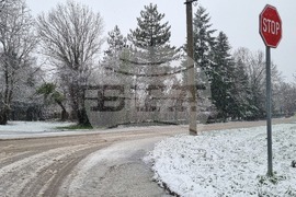 Търговище - снеговалеж - обстановка