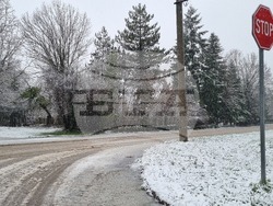 Търговище - снеговалеж - обстановка