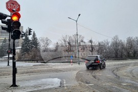 Търговище - снеговалеж - обстановка