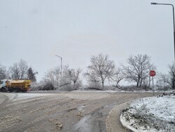 Търговище - снеговалеж - обстановка