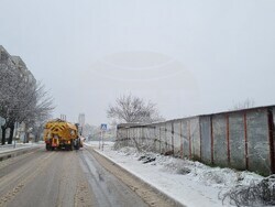Търговище - снеговалеж - обстановка
