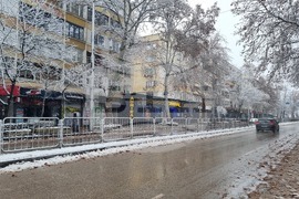 Плевен - зимна обстановка