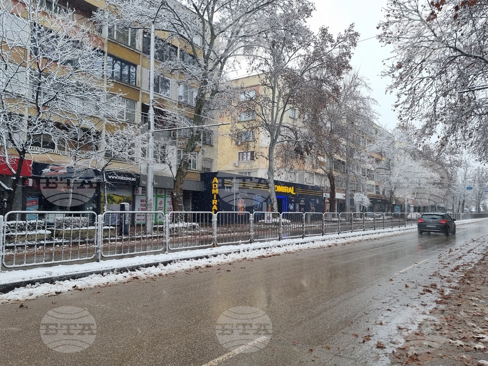 Плевен - зимна обстановка