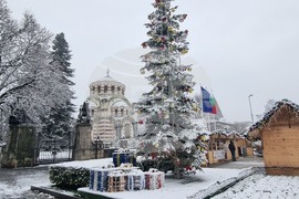 Плевен - зимна обстановка