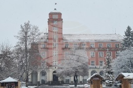 Плевен - зимна обстановка