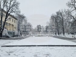 Плевен - зимна обстановка