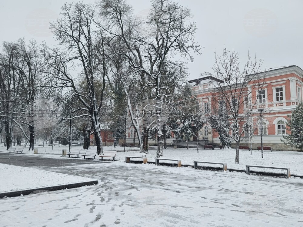 Плевен - зимна обстановка