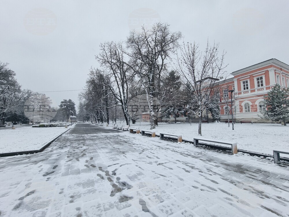 Плевен - зимна обстановка