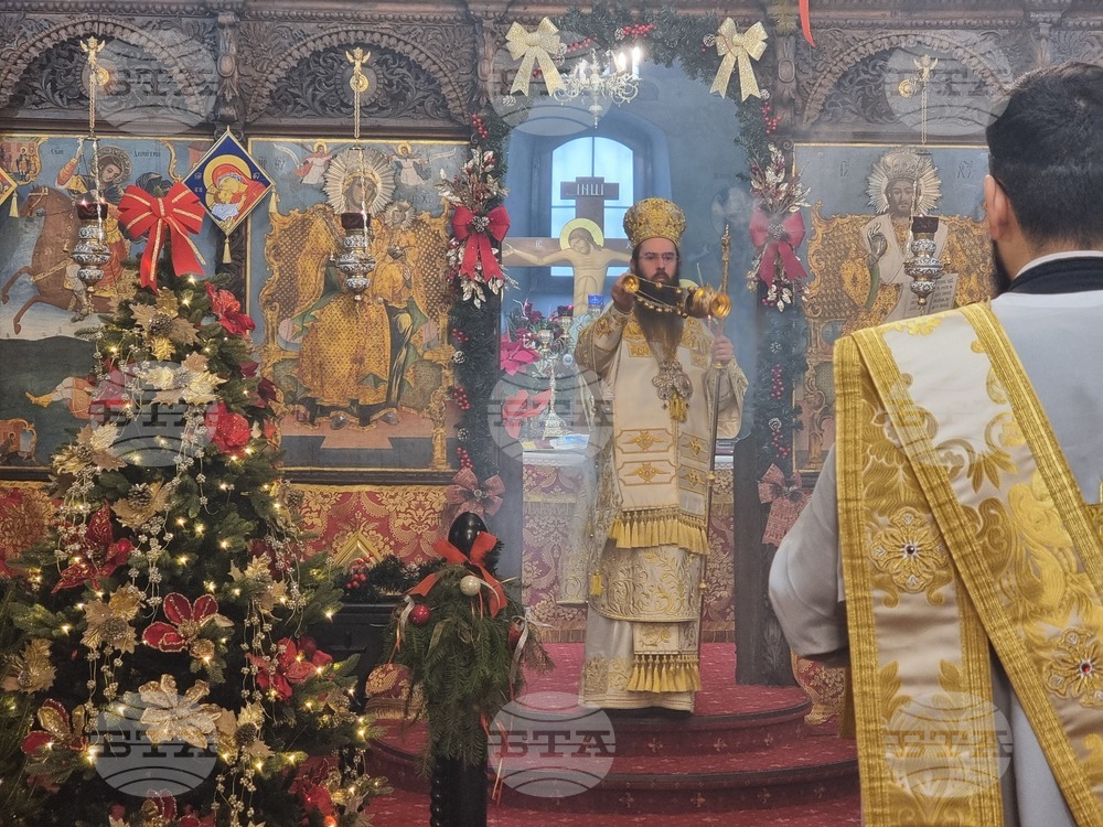 Сливен  - митрополит Арсений - Рождество Христово
