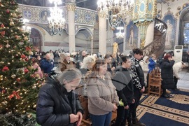 Пазарджик - Рождество Христово - литургия