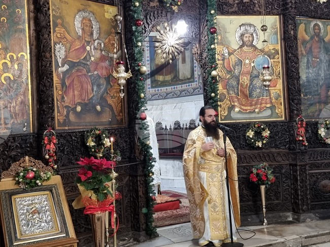 Пазарджик - Рождество Христово - литургия