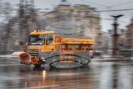 Столица - сняг - снегорин