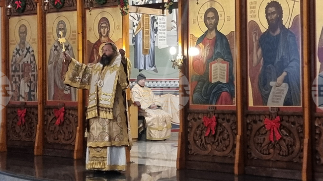 Смолянският епископ Висарион оглави празничното богослужение в катедралния храм „Св. Висарион Смоленски“