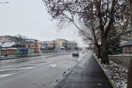 Разград - зима - обстановка