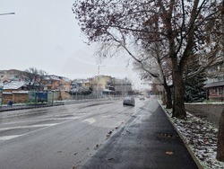 Разград - зима - обстановка