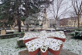 Разград - зима - обстановка