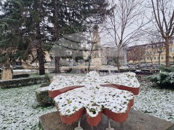 Разград - зима - обстановка