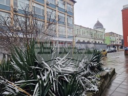 Разград - зима - обстановка