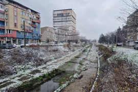 Разград - зима - обстановка