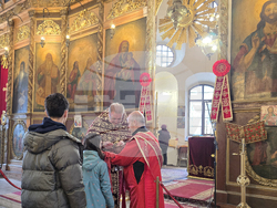 Свищов - литургия - концерт - Дядо Коледа